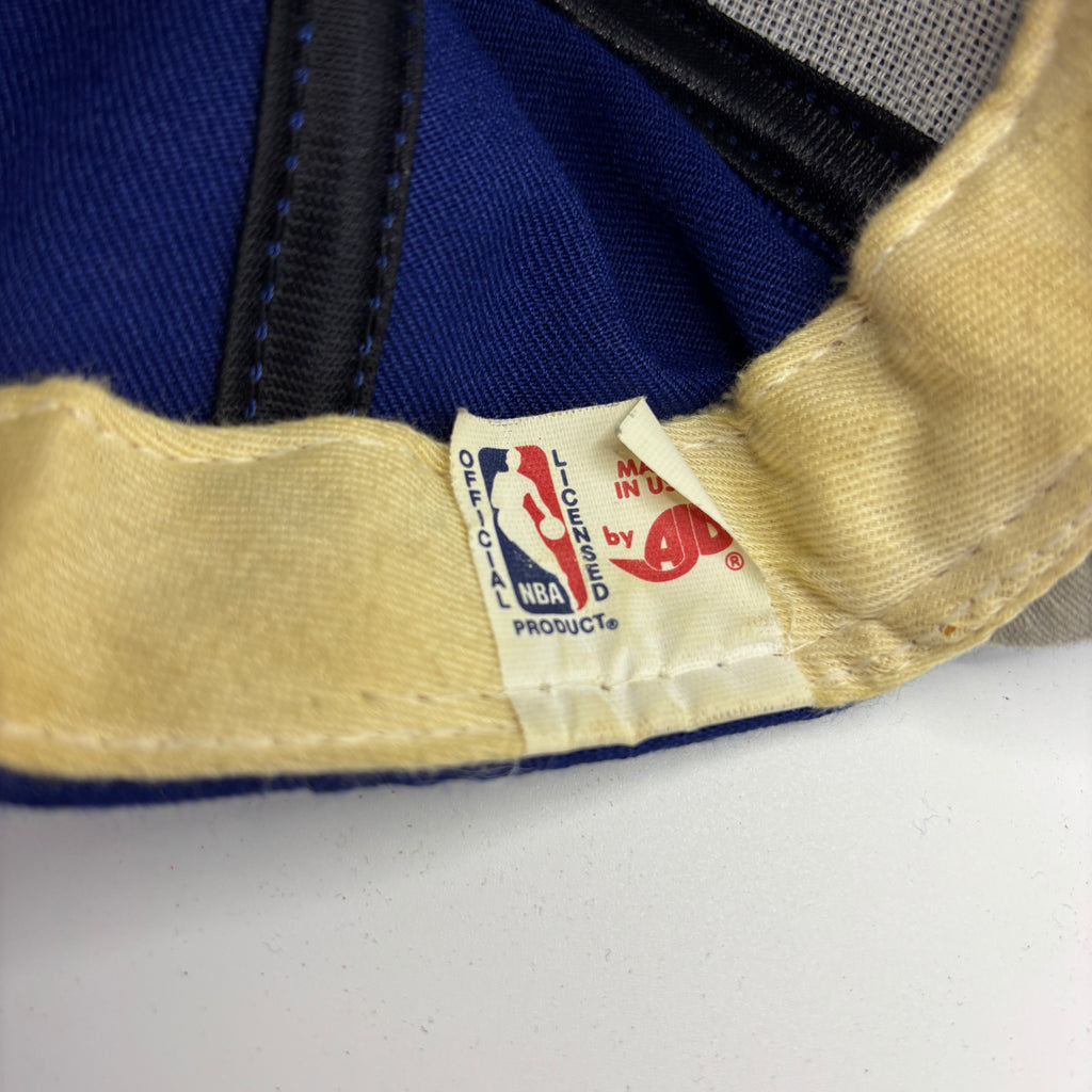 Vintage Golden State Warriors 90's NBA Blue AJD Snapback Hat