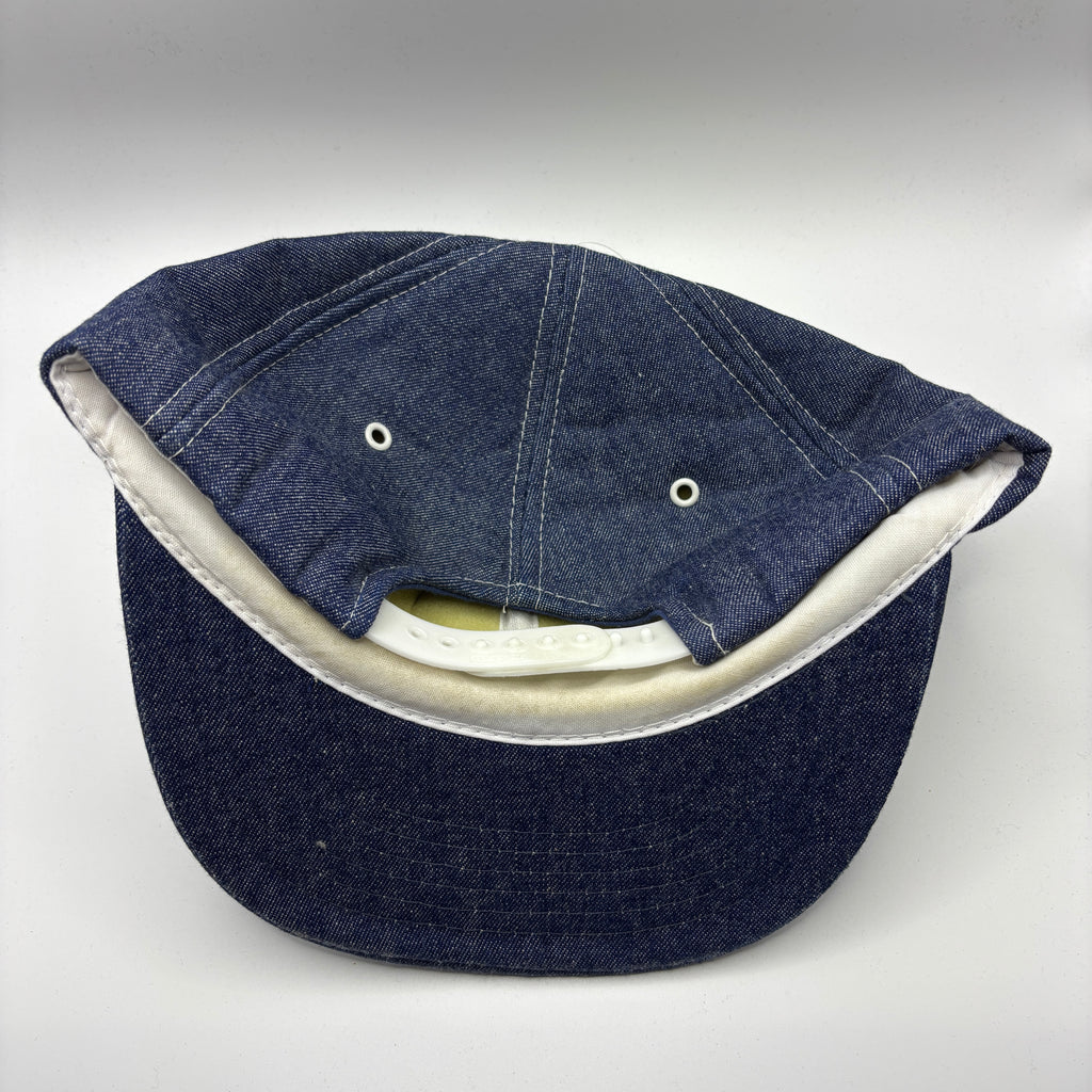 Vintage Peabody Coal Company 1980 Lynville Mine Denim Patch Snapback Hat