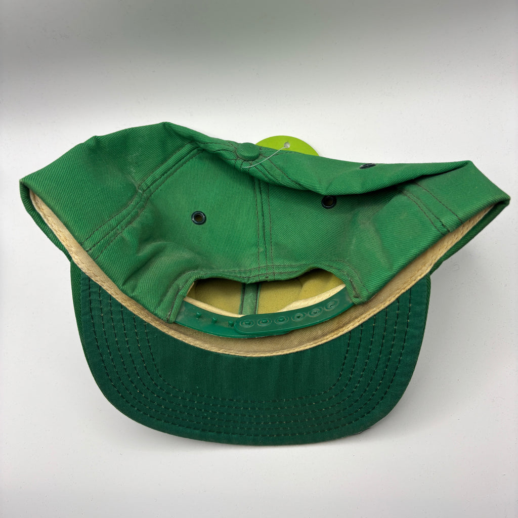 Vintage Peabody Coal Company Lynnville Mine 80's Green Patch Snapback Hat