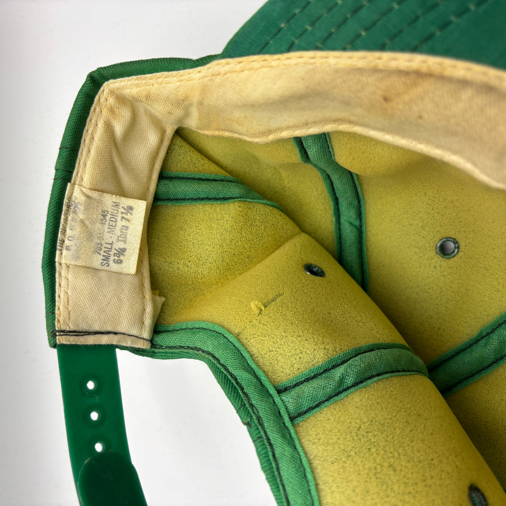 Vintage Peabody Coal Company Lynnville Mine 80's Green Patch Snapback Hat