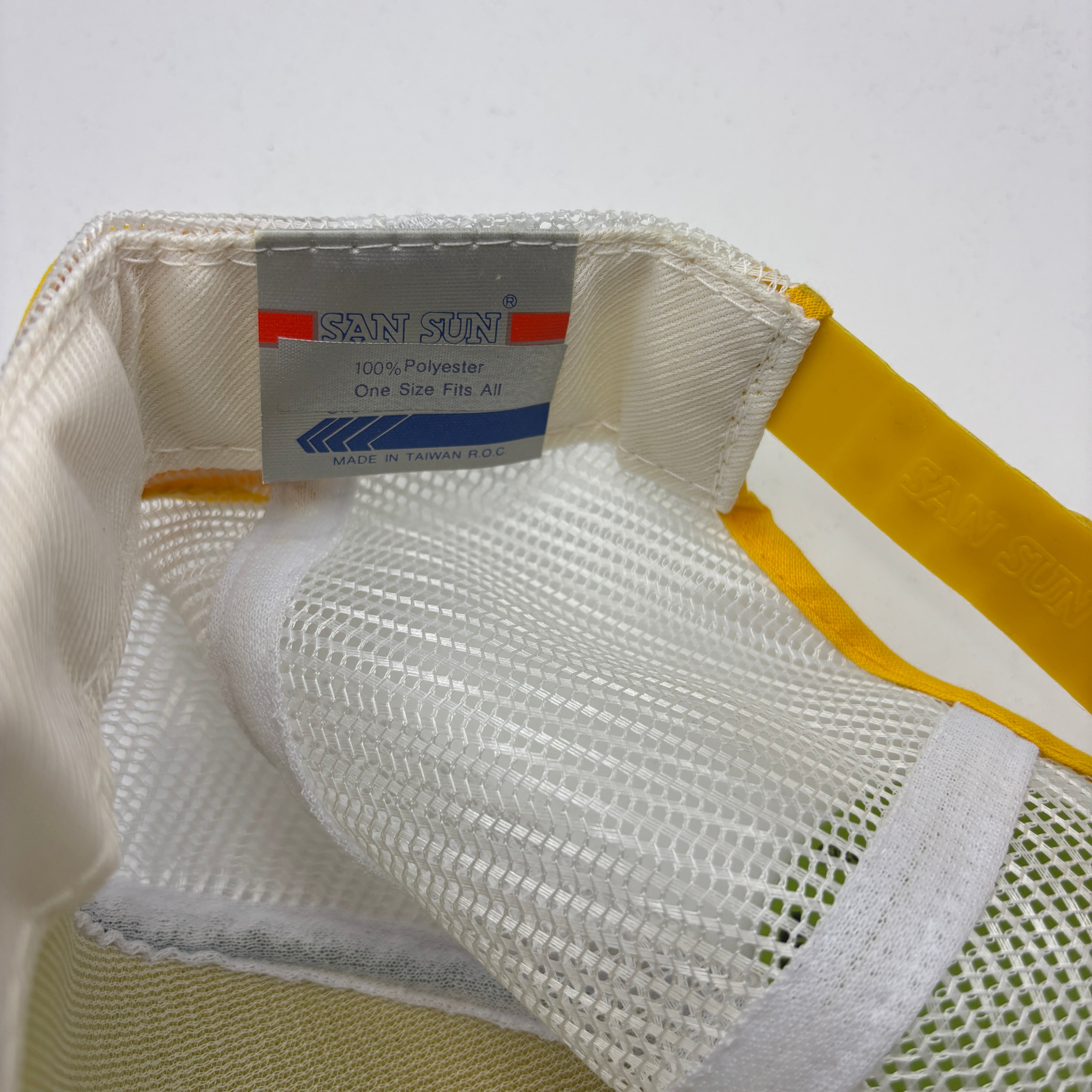 Vintage United Shows of America Nashville 3 Stripe Green Mesh Trucker Snapback Hat