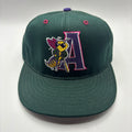 Vintage Augusta Green Jackets MILB Minor League Baseball Green Fitted Pro Line Hat: 7