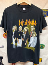 Load image into Gallery viewer, Vintage 1987 1988 Def Leppard Hysteria Concert Tour Bootleg Ched Hair Band 80&#39;s T-Shirt: Medium
