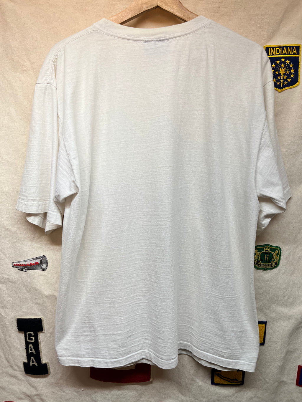 Vintage Halston x Andy Warhol "Fame in Fashion" 1982 Pop Art T-Shirt: XL