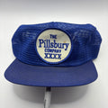 Vintage The Pillsbury Company XXXX Patch Blue All Mesh K Brand Snapback Hat