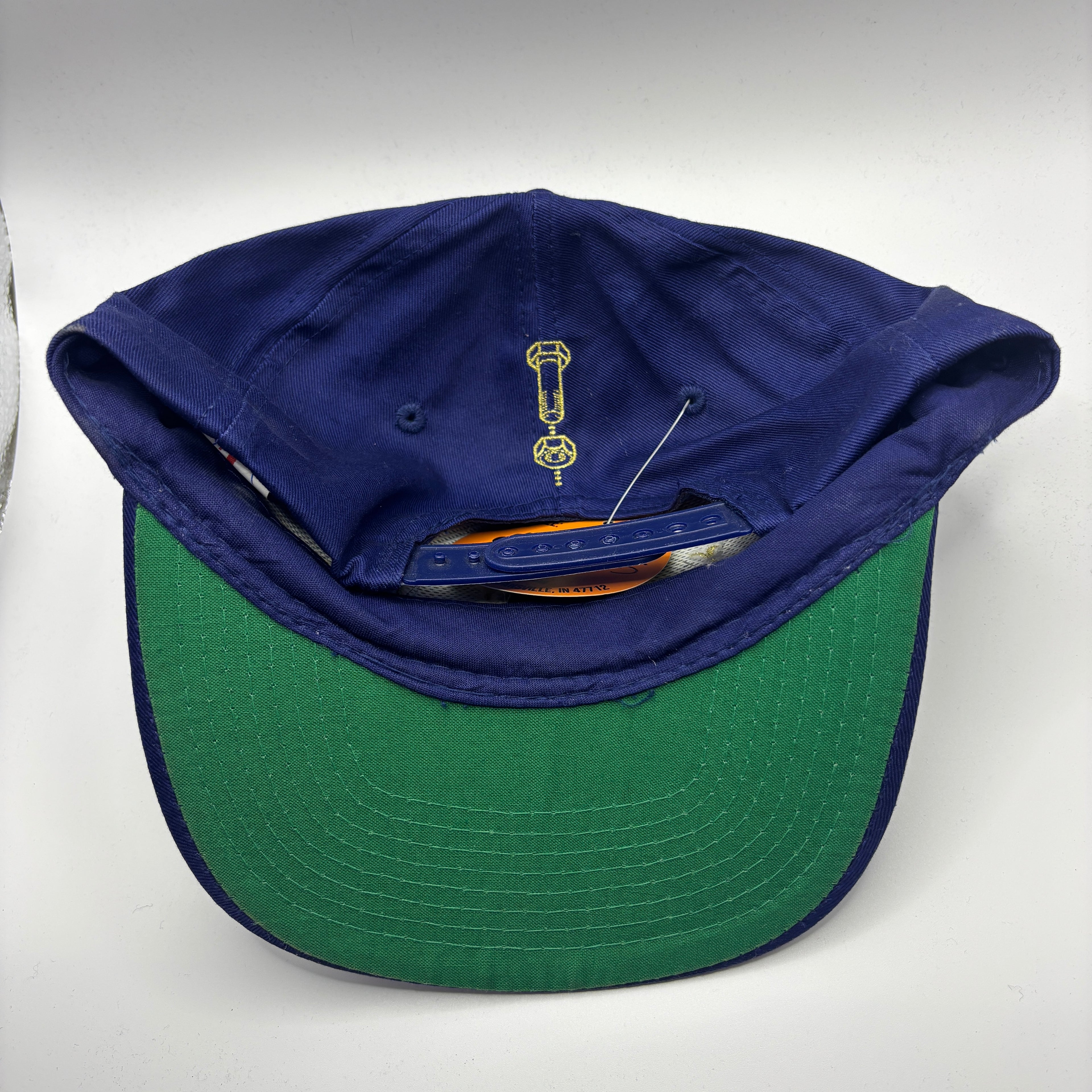 Vintage Rush Band Counterparts 1994 Navy Blue Snapback Hat