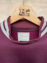 Load image into Gallery viewer, Vintage 60&#39;s Mt. Vernon Champion Products Nylon Crewneck Mockneck Burgandy Sweatshirt: XL
