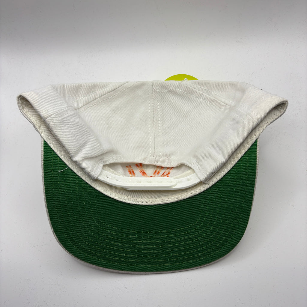 Vintage New York Yankees NY Gradient Orange White Snapback Hat
