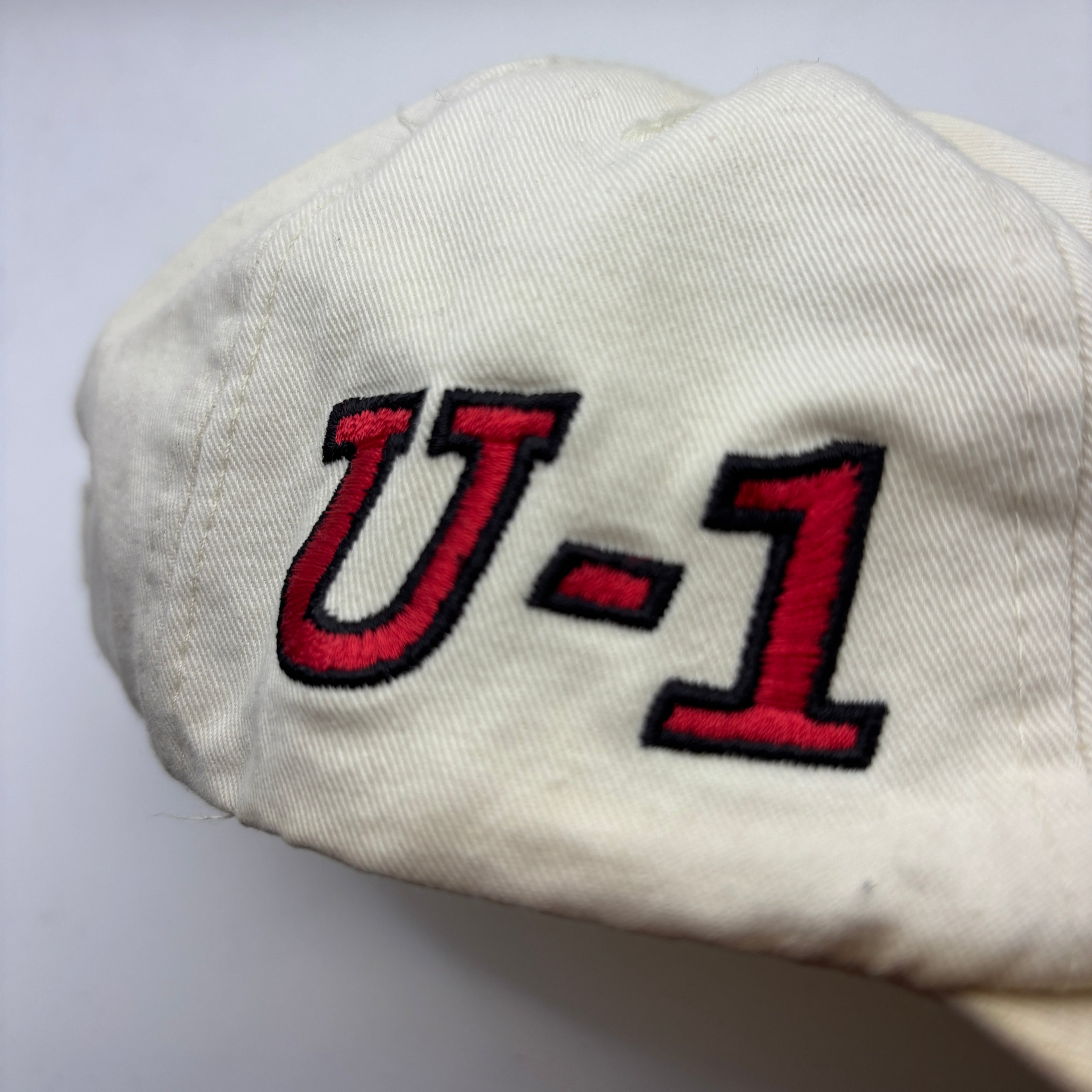 Vintage Bud Beer Racing Hydroplane Boat U-1 Strapback Tan Dad Hat