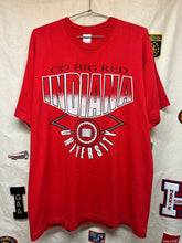 Load image into Gallery viewer, Vintage Indiana Hoosiers IU Go Big Red Crest Single Stitch T-Shirt: XL
