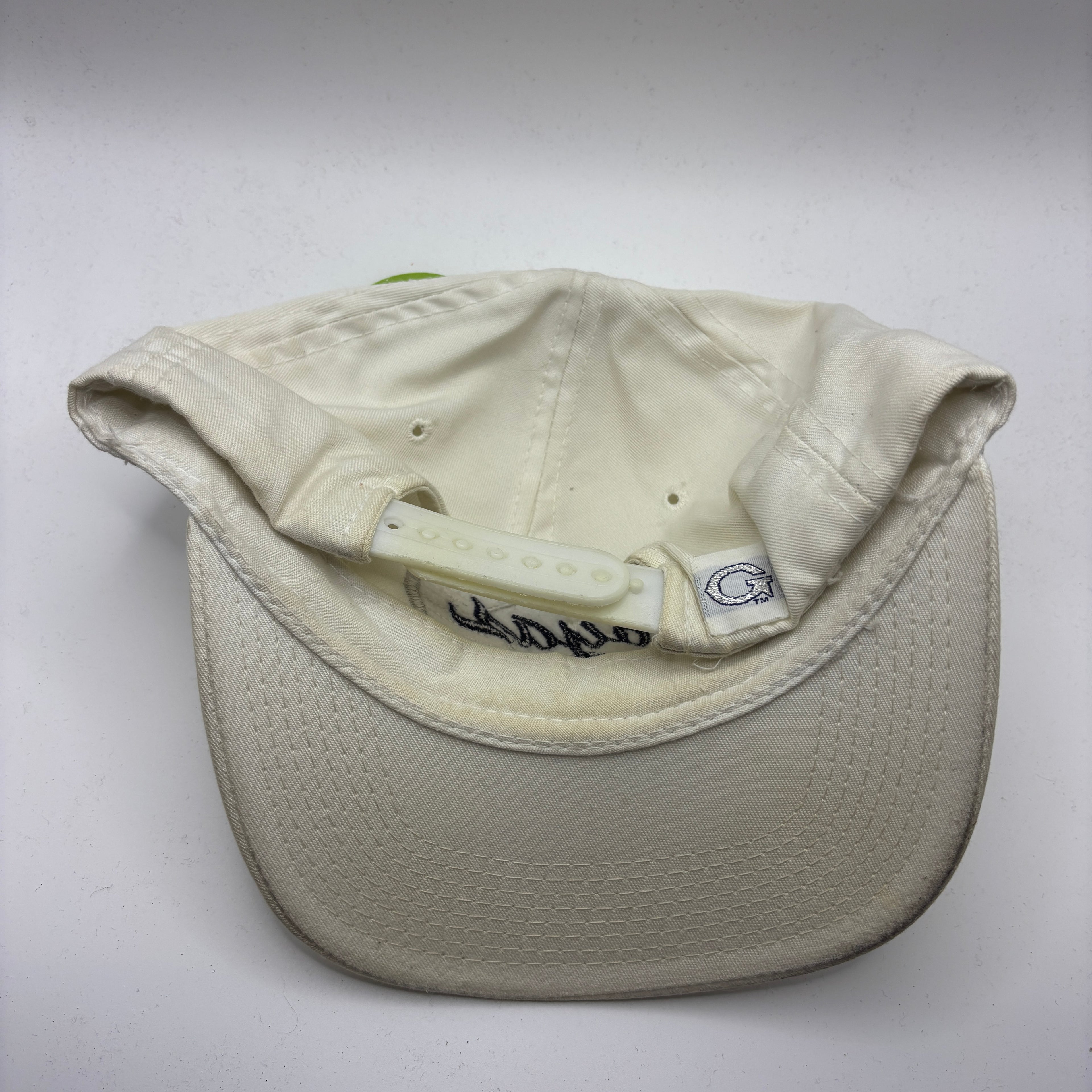 Vintage Georgetown Hoyas White Snapback Hat