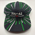 Vintage Skoal Bandit Racing 33 All Over NASCAR Black Green Snapback Hat