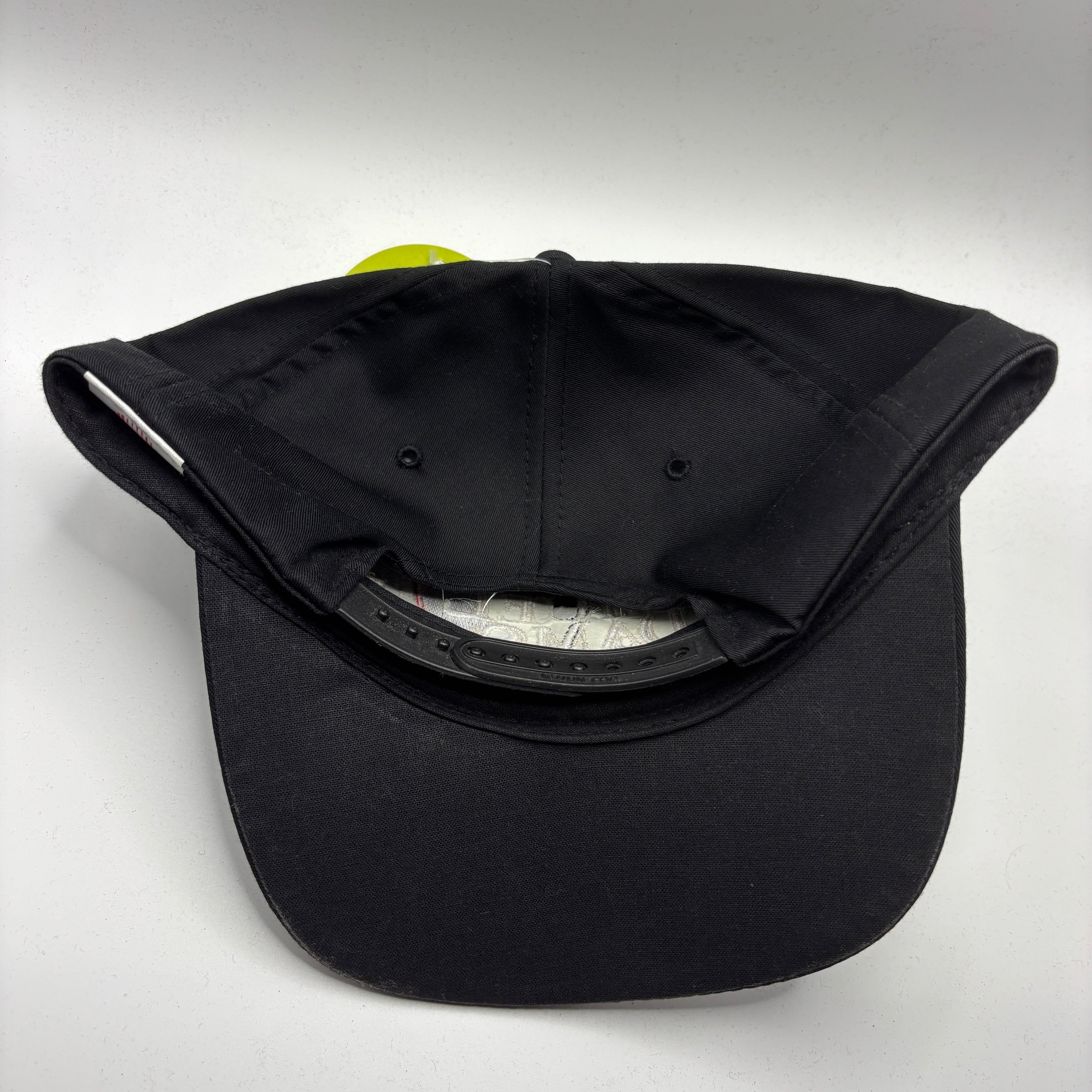 Vintage Samuel Adams Beer Checkered Flag Racing Black Snapback Hat