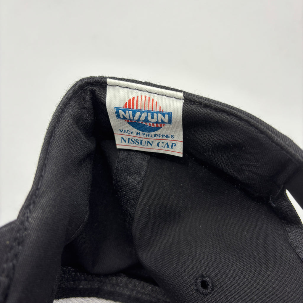 Vintage Samuel Adams Beer Checkered Flag Racing Black Snapback Hat