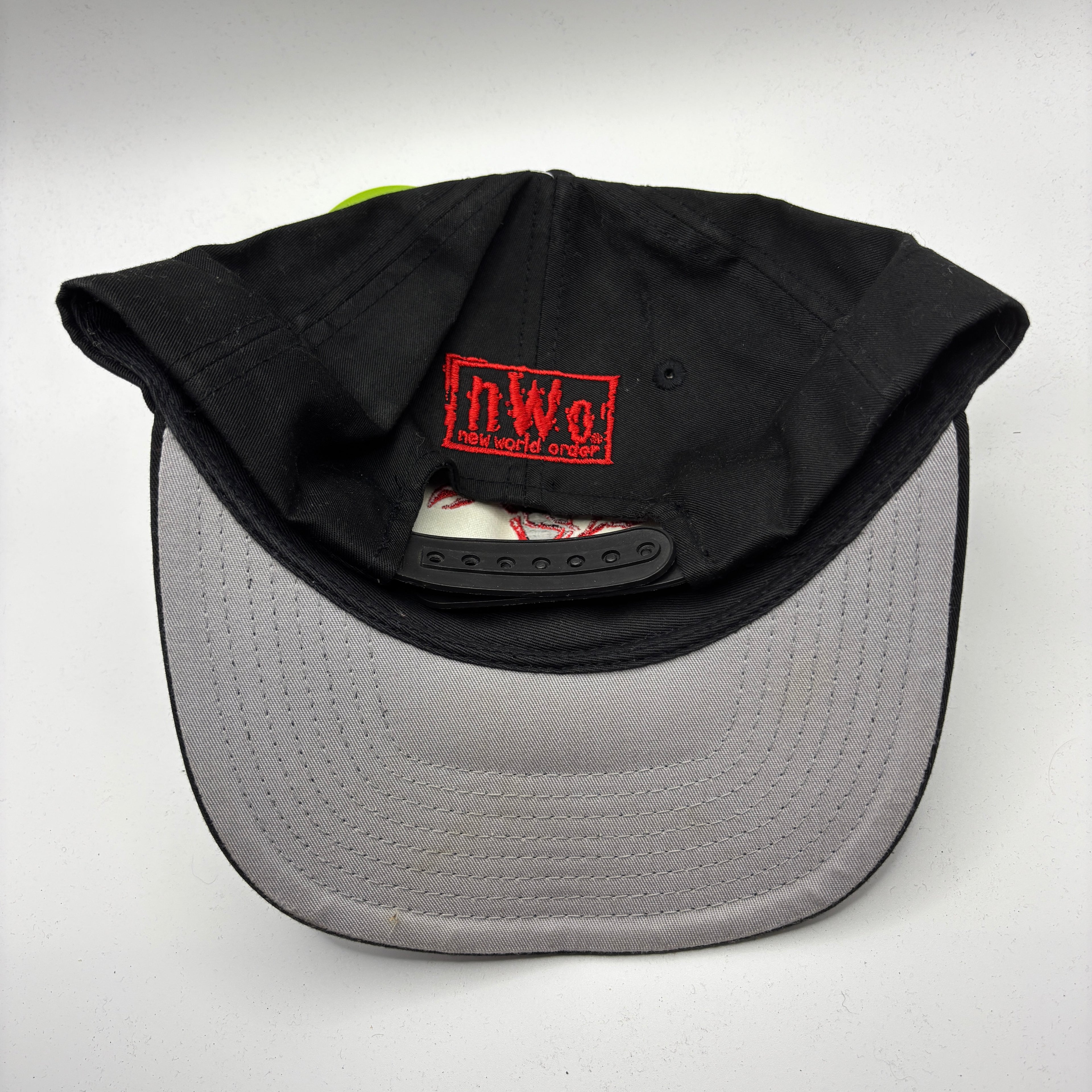 Vintage Scorpion NWO WCW Sting 1998 WWE Wrestling Black Snapback Hat