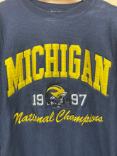 Load image into Gallery viewer, Vintage University of Michigan 1997 Football National Champions Reverse Weave Crewneck: Large
