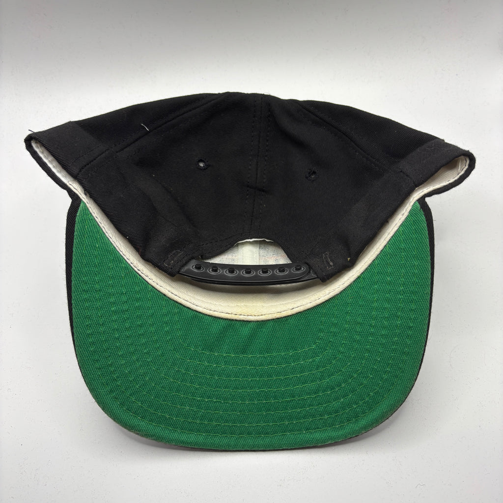 Vintage National Baseball Hall of Fame Cooperstown NY Black New Era Snapback Hat