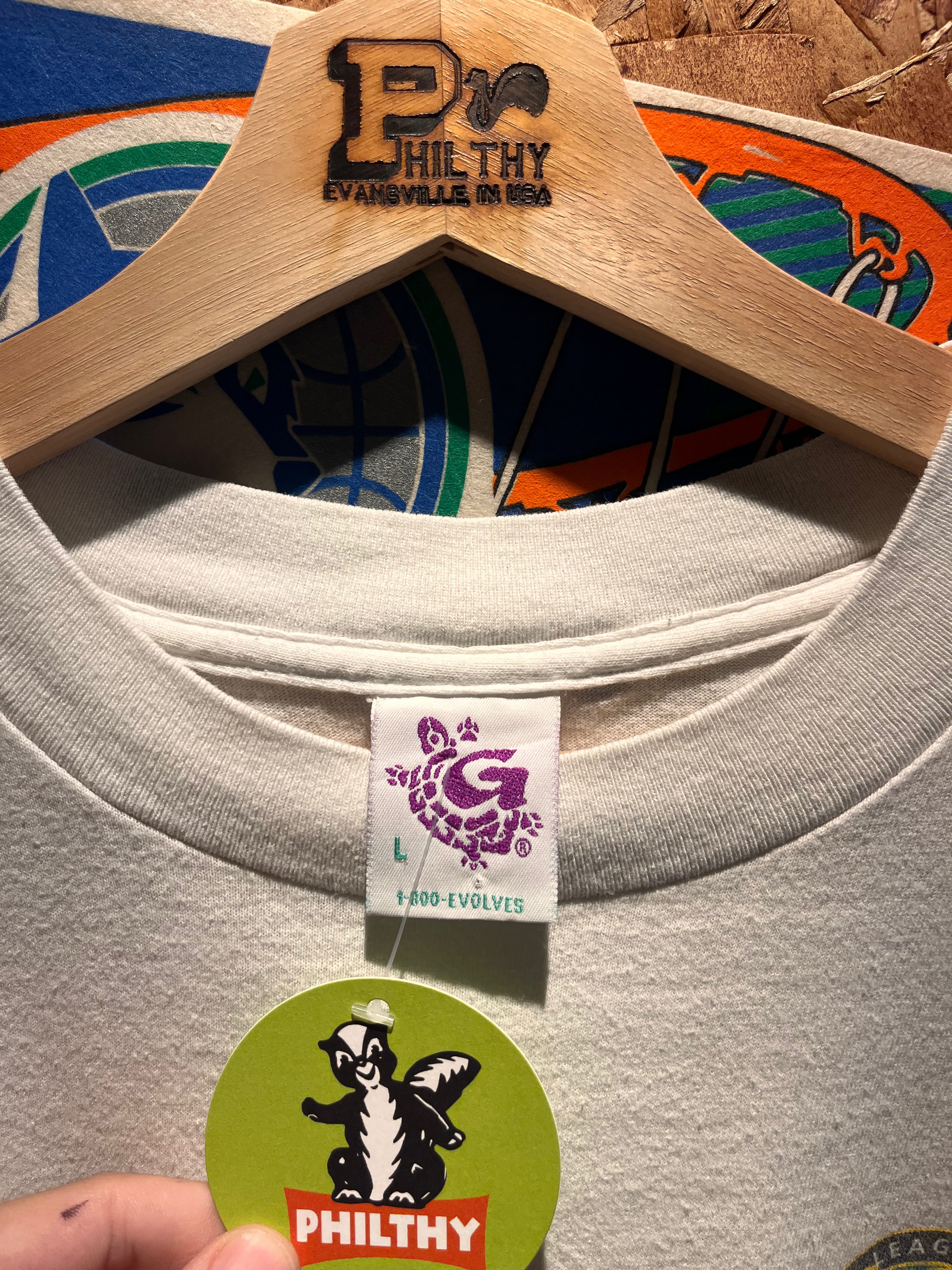 Vintage MLS All Star Game Soccer 1996 NY NJ White T-Shirt: Large
