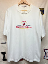 Load image into Gallery viewer, Vintage Cleveland Indians 1901 Charter Member Chief Wahoo Embroidered MLB Baseball T-Shirt: XXL
