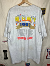 Load image into Gallery viewer, Vintage Bill Elliot Budweiser Nascar 1993 Grey T-Shirt: XL
