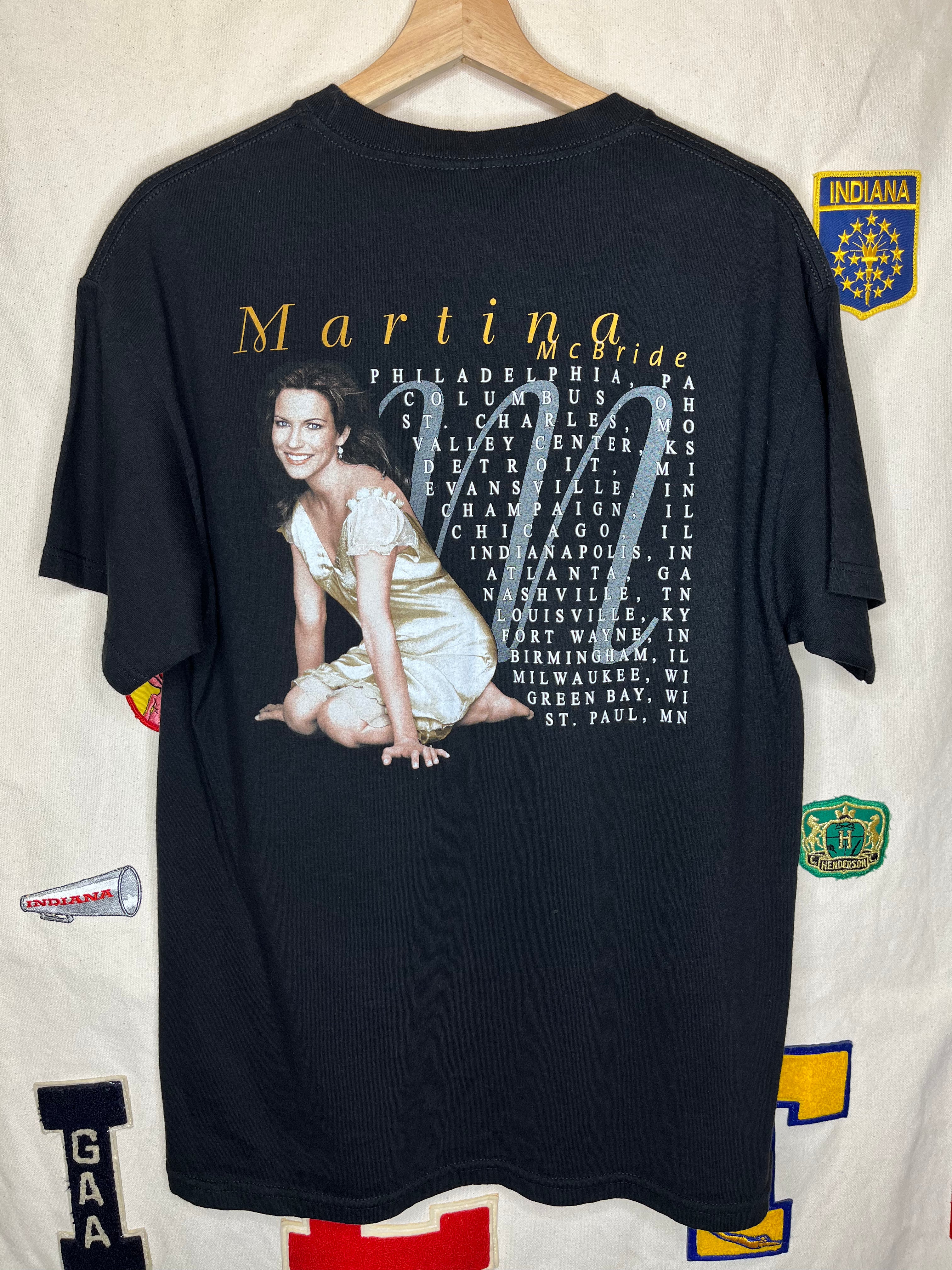 Vintage Martina Mcbride Country Music Concert Tour T-Shirt: Large