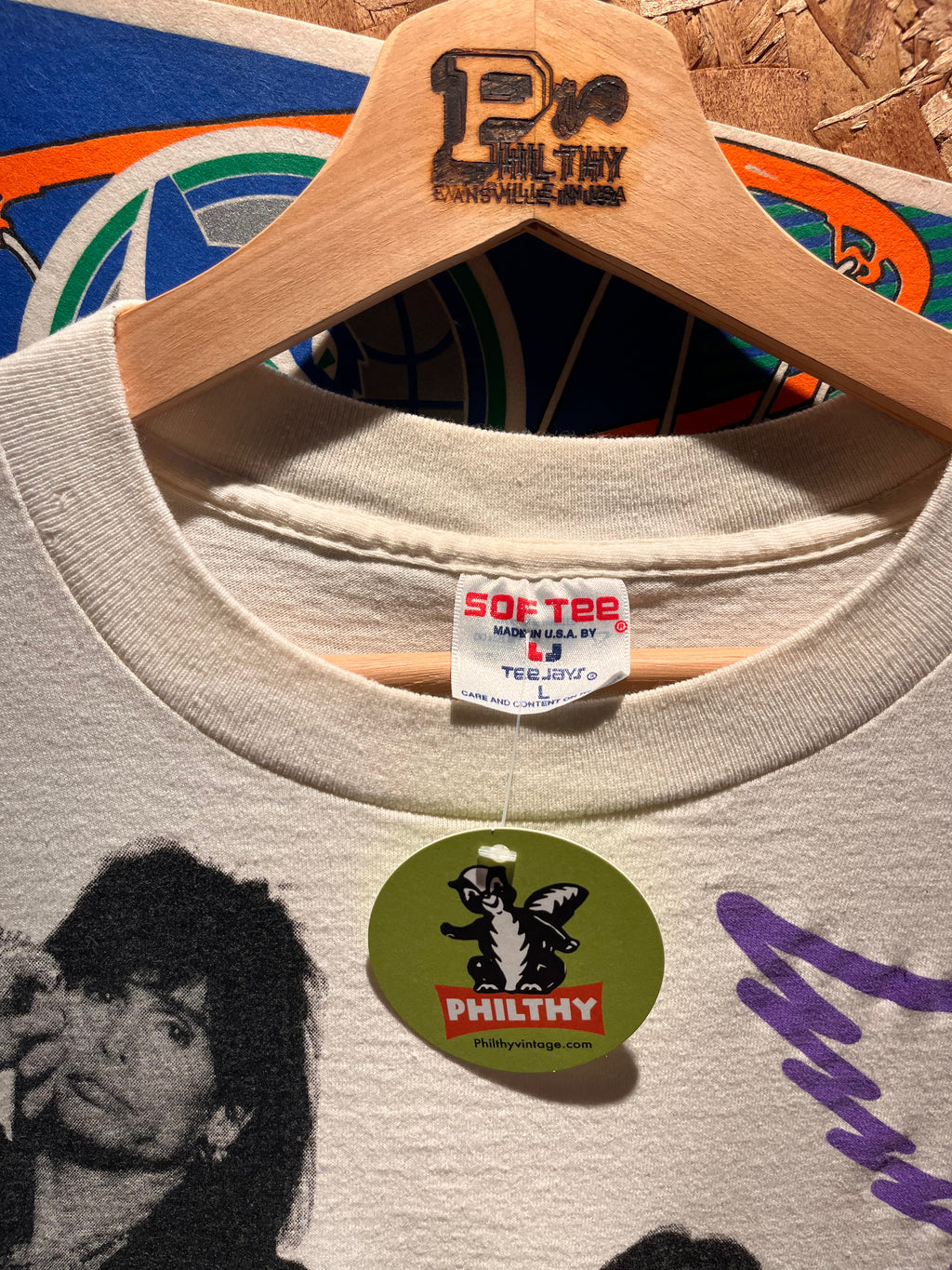 Vtg Aerosmith Band Get A Grip 1994 World Tour All Over Print White T-Shirt: Large