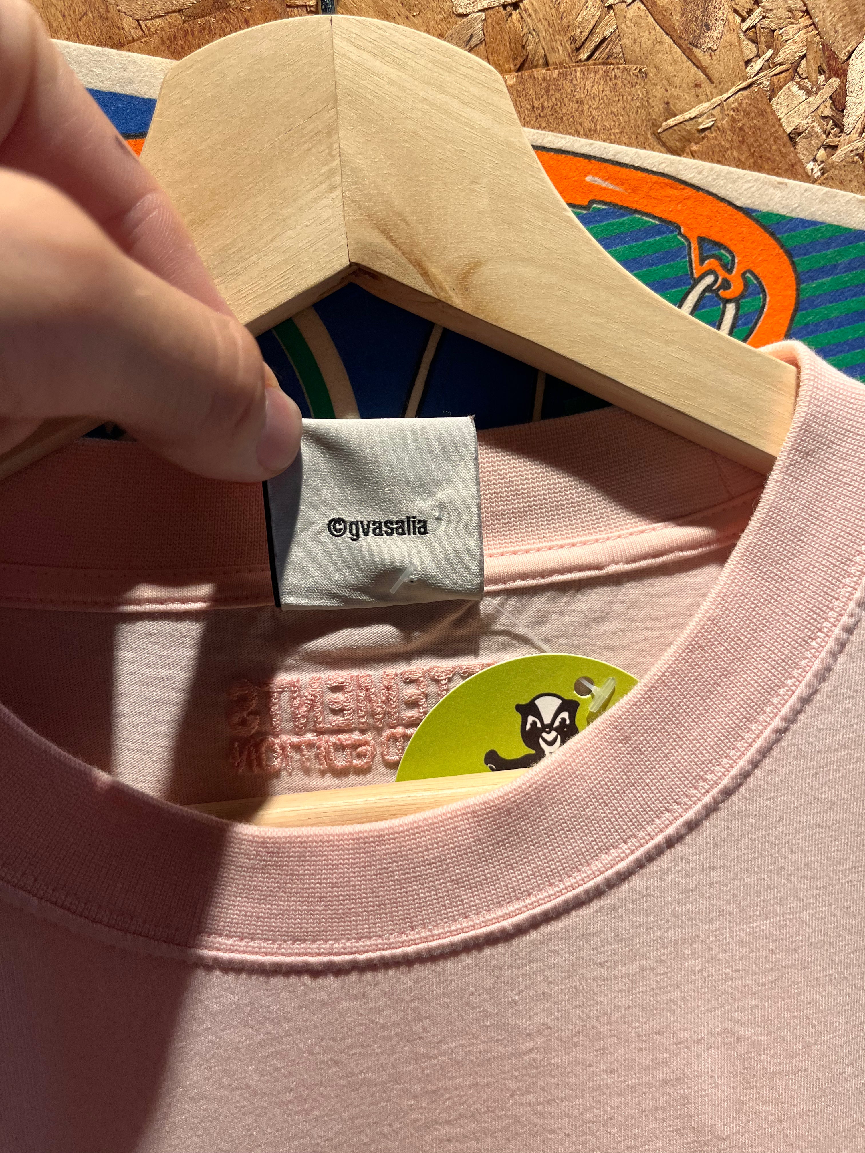 Vetements Dolphins Heart Logo T-Shirt Baby Pink: XXL