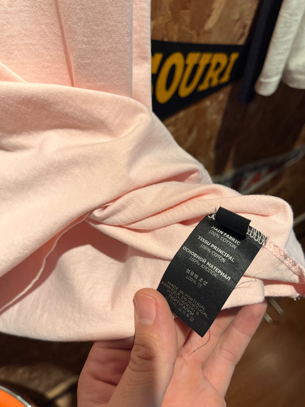 Vetements Dolphins Heart Logo T-Shirt Baby Pink: XXL