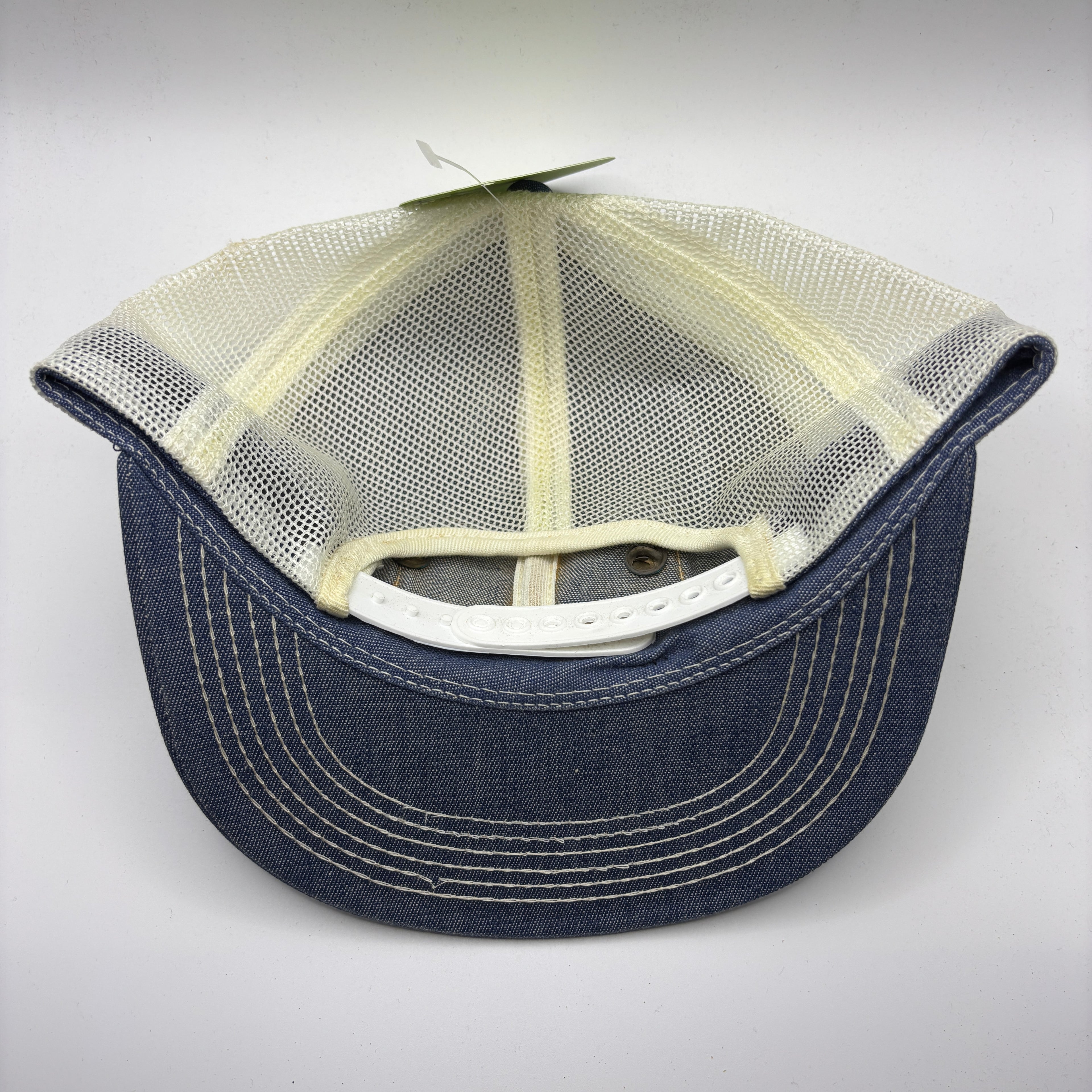 Vintage Farmers Bank Madisonville Kentucky Denim K Brand Patch Hat