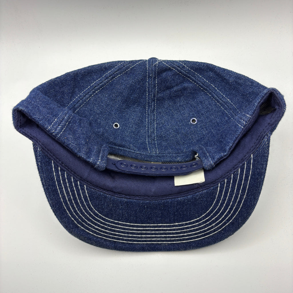 Vintage Tricon Patch Denim Snapback Hat