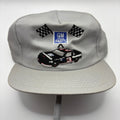 Vintage Dale Earnhardt GM Parts NASCAR Racing Grey Snapback Hat