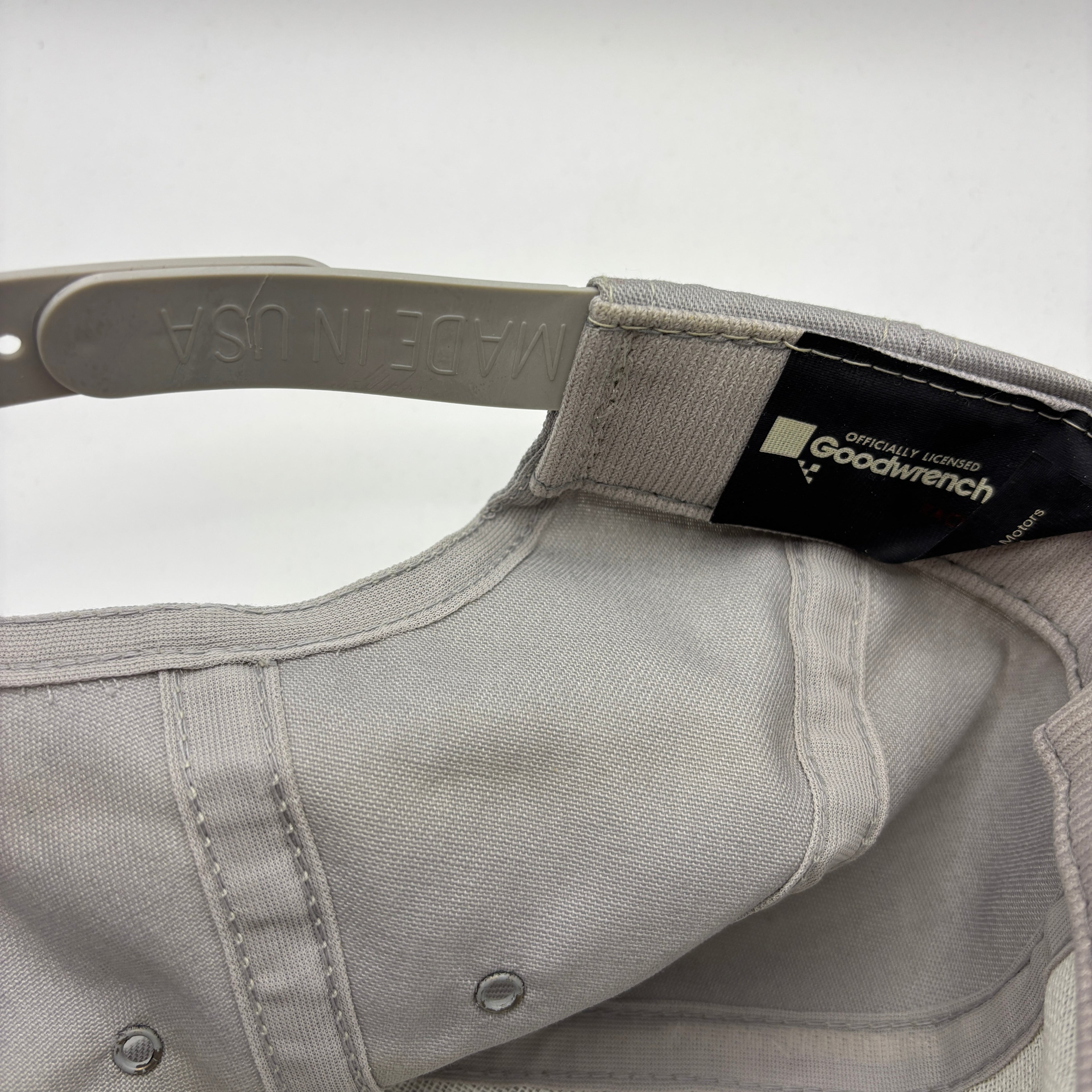 Vintage Dale Earnhardt GM Parts NASCAR Racing Grey Snapback Hat