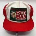 Vintage Red Man Chewing Tobacco Trucker Mesh Patch Snapback Hat