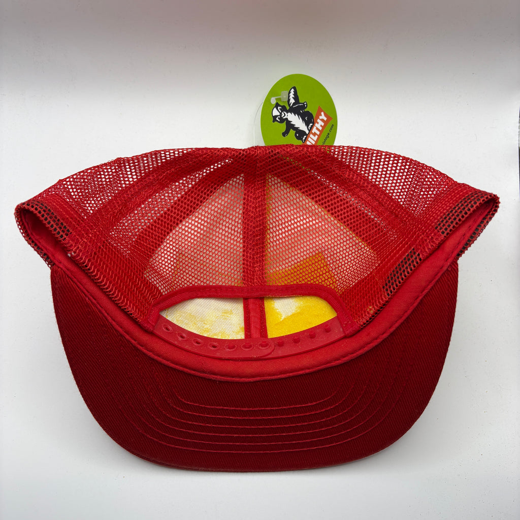 Vintage Red Man Chewing Tobacco Trucker Mesh Patch Snapback Hat