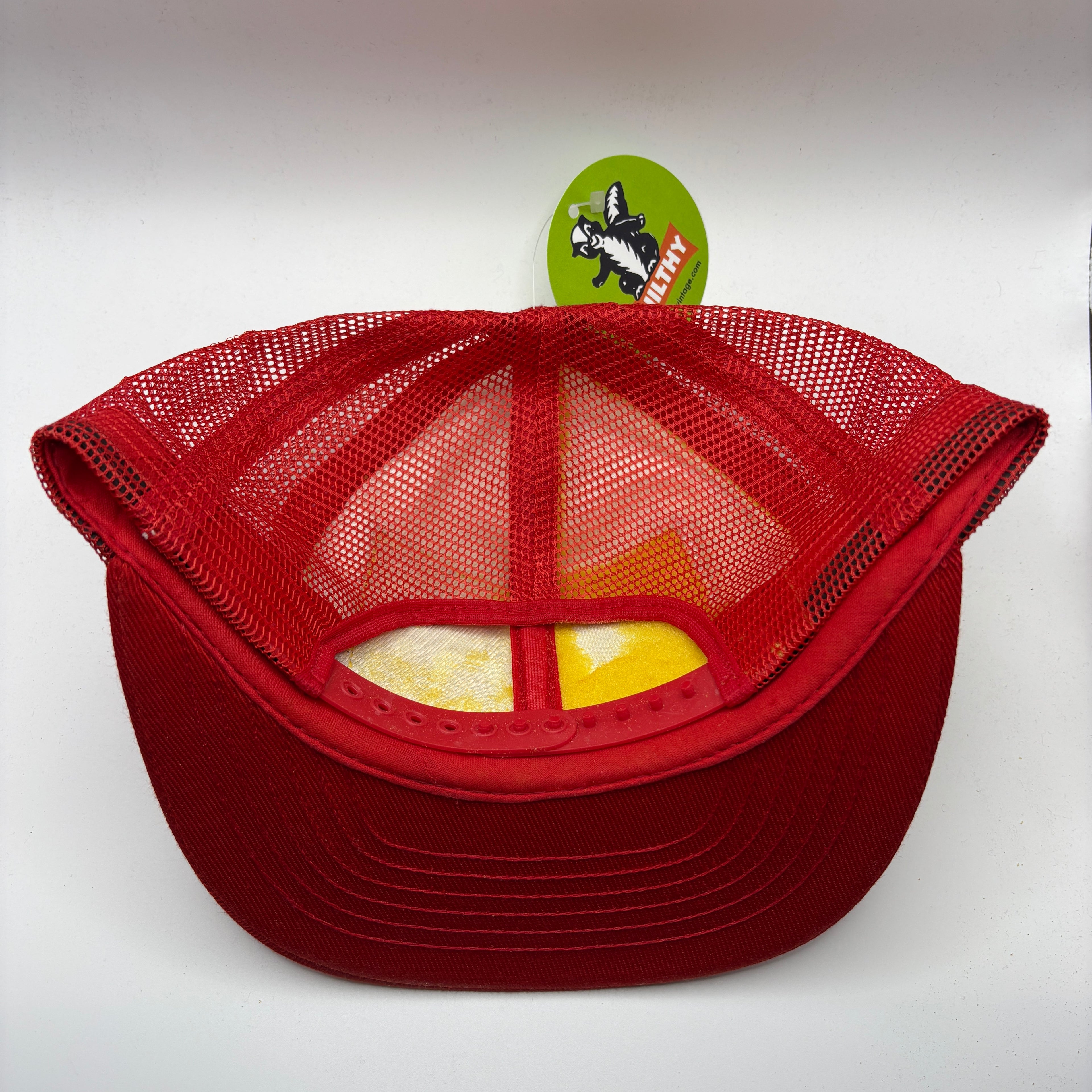 Vintage Red Man Chewing Tobacco Trucker Mesh Patch Snapback Hat