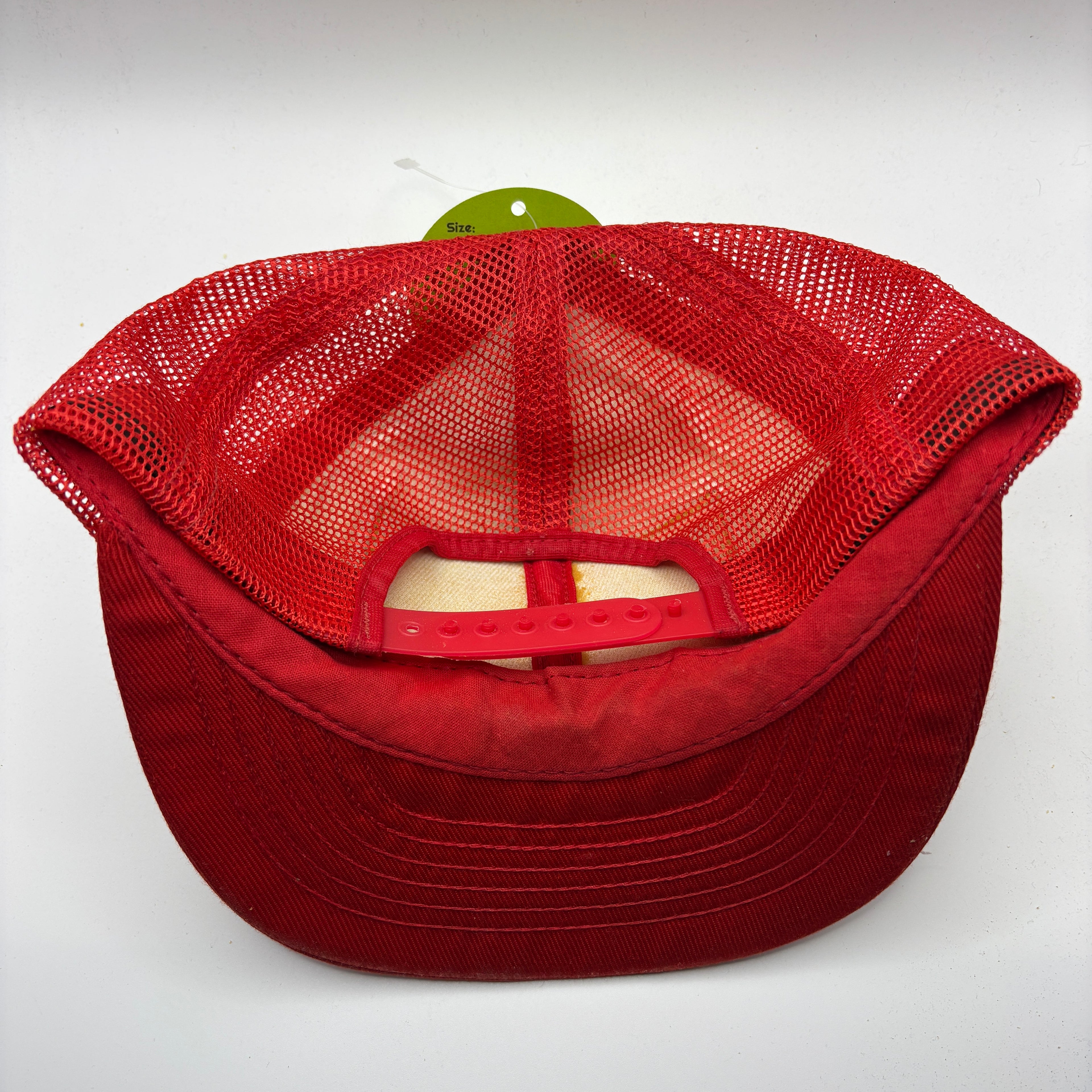 Vintage Red Man Chewing Tobacco Patch Snpaback Hat