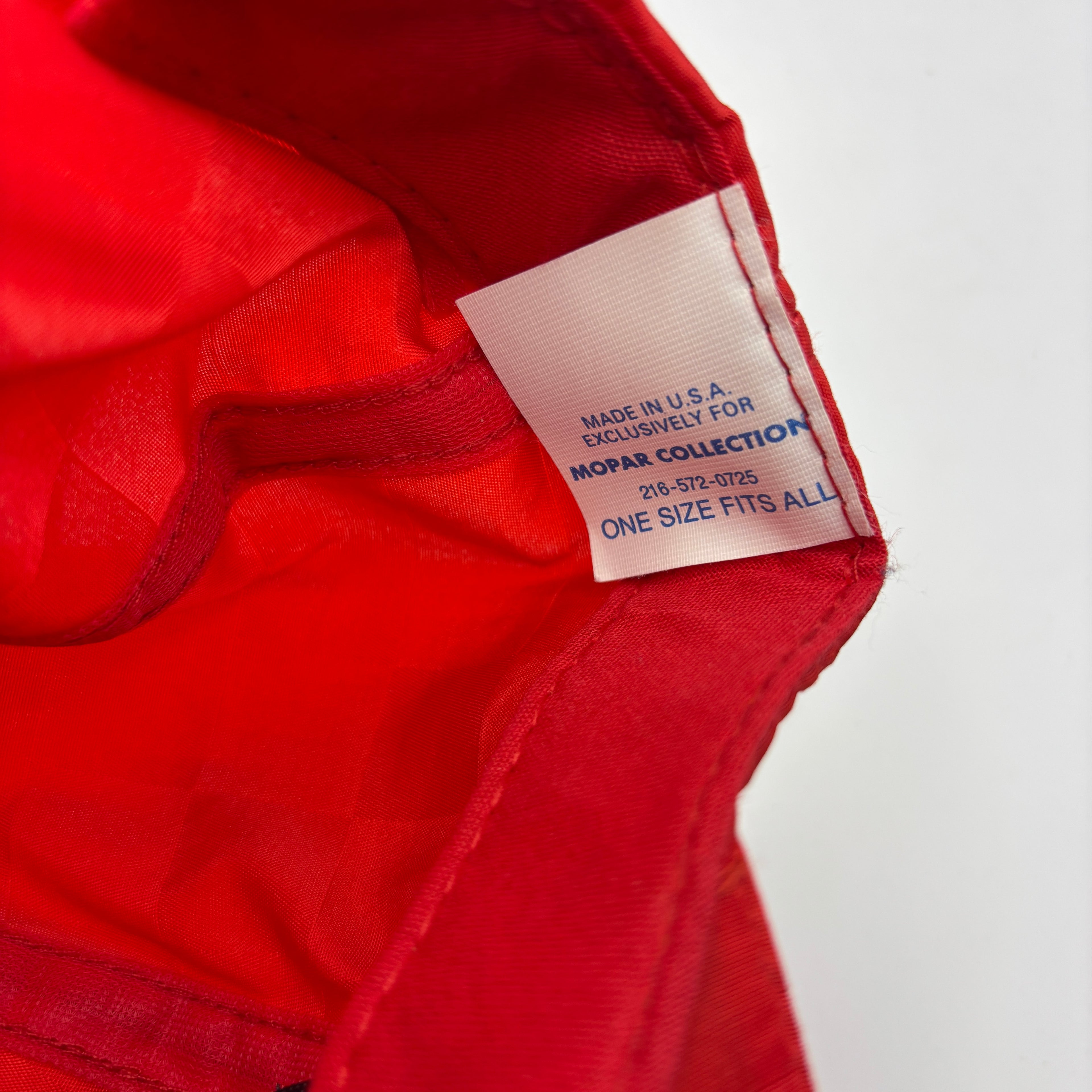 Vintage Dodge Viper Checker Nylon Snapback Hat