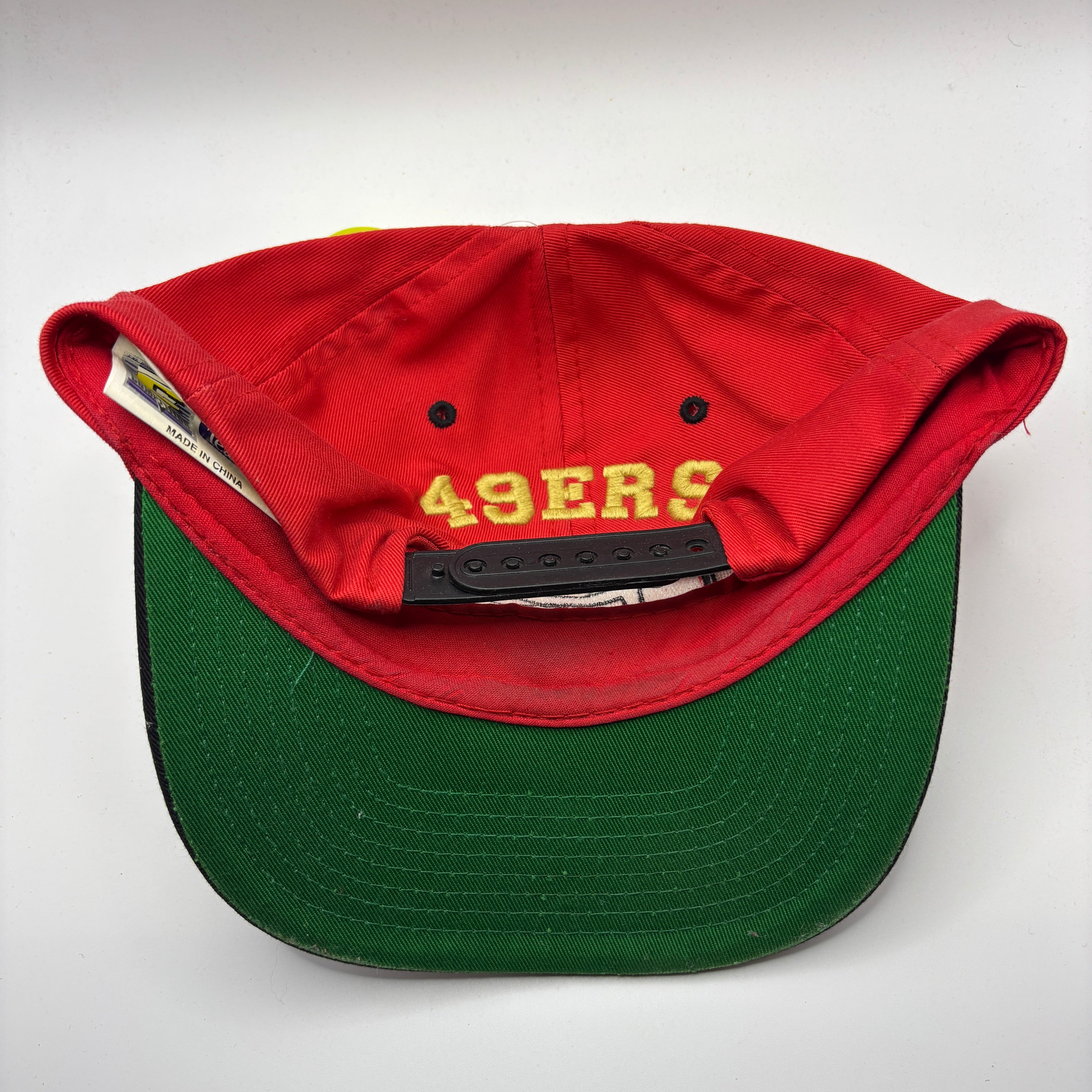 Vintage San Francisco 49ers NFL Red Snapback Hat