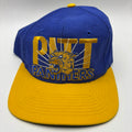 Vintage University of Pittsburgh Pitt Panthers Blue Yellow Snapback Hat
