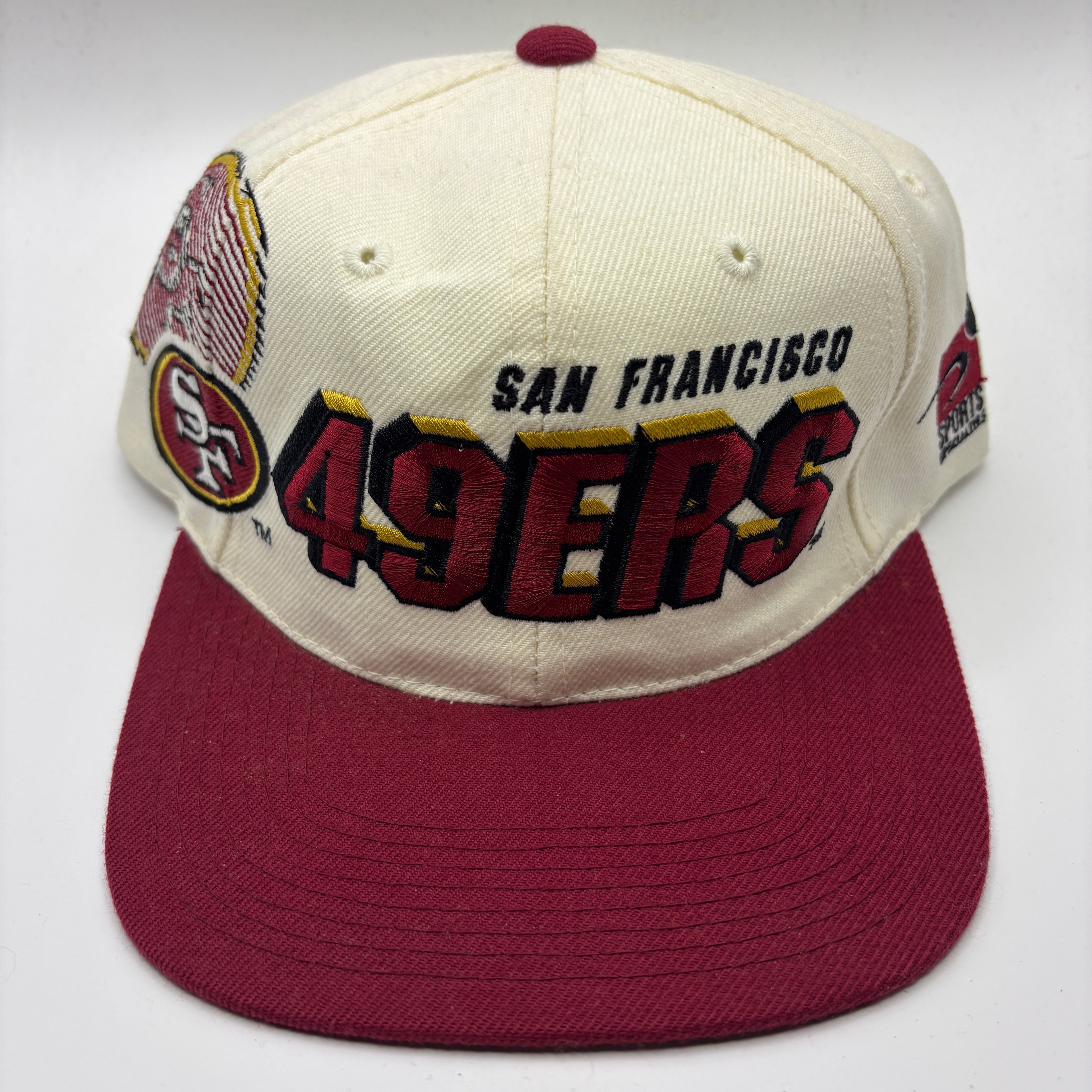 Vintage San Francisco 49ers NFL Sports Specialties Grid Snapback Hat
