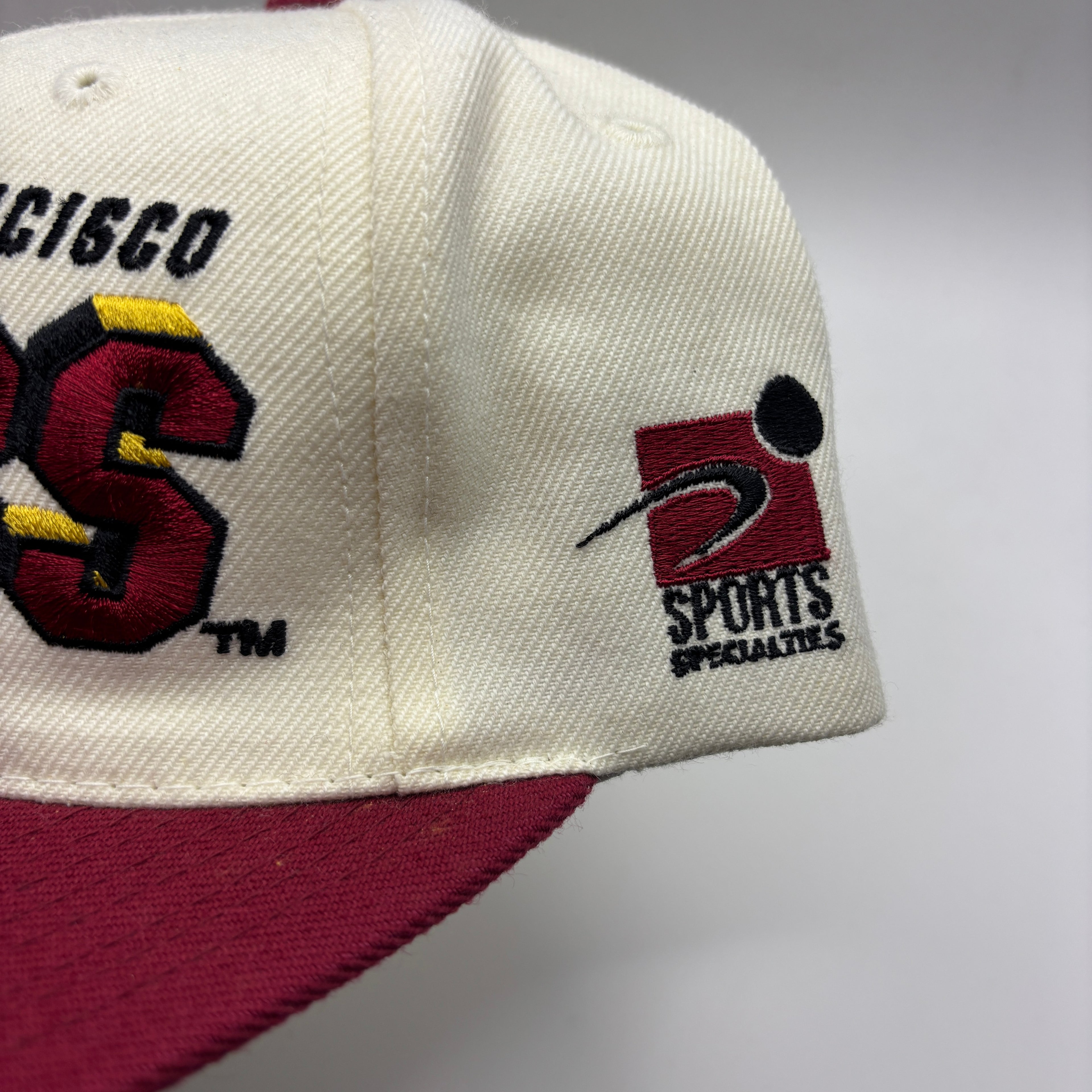 Vintage San Francisco 49ers NFL Sports Specialties Grid Snapback Hat