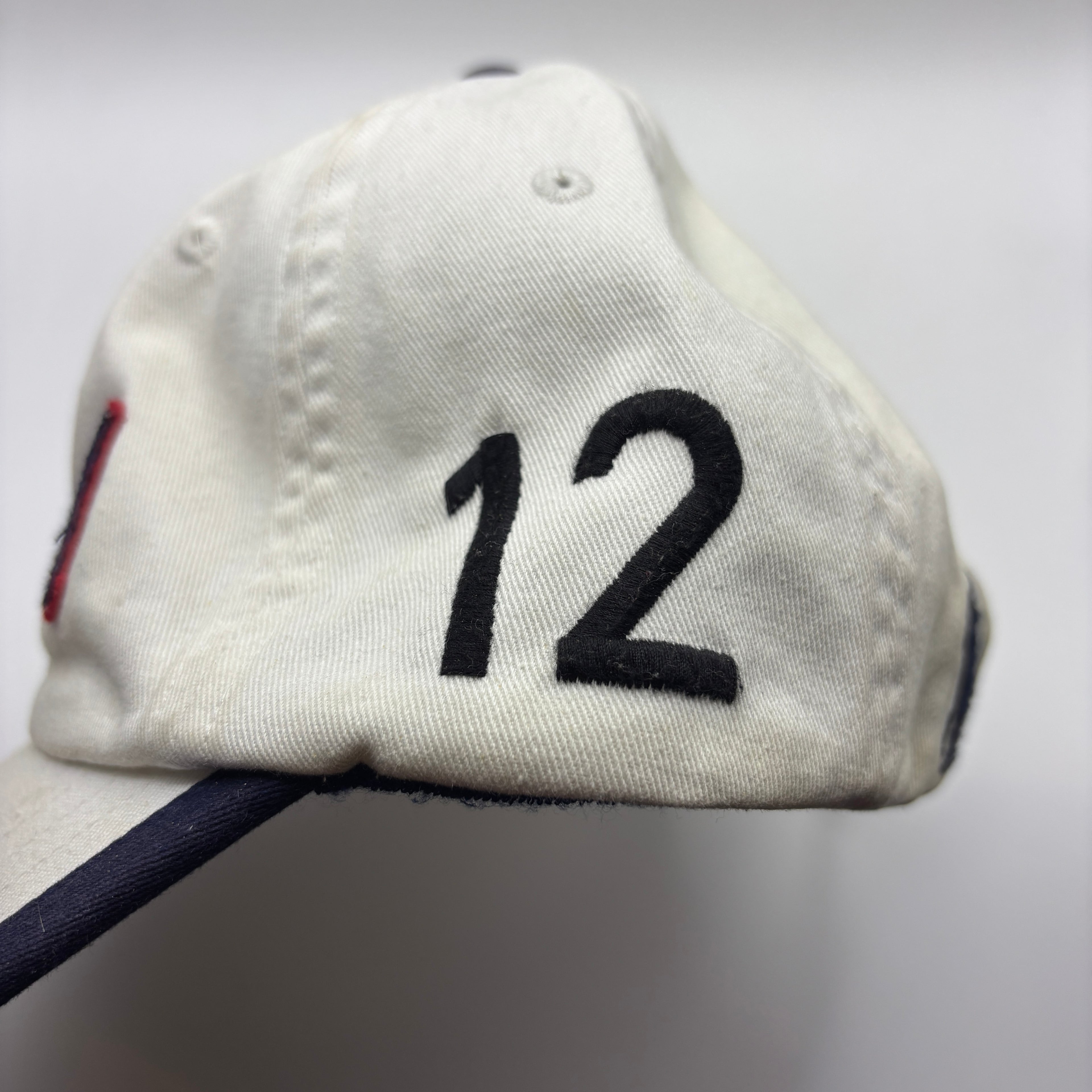 Vintage Polo Ralph Lauren USA Felt 2012 Olympics White Strapback Hat