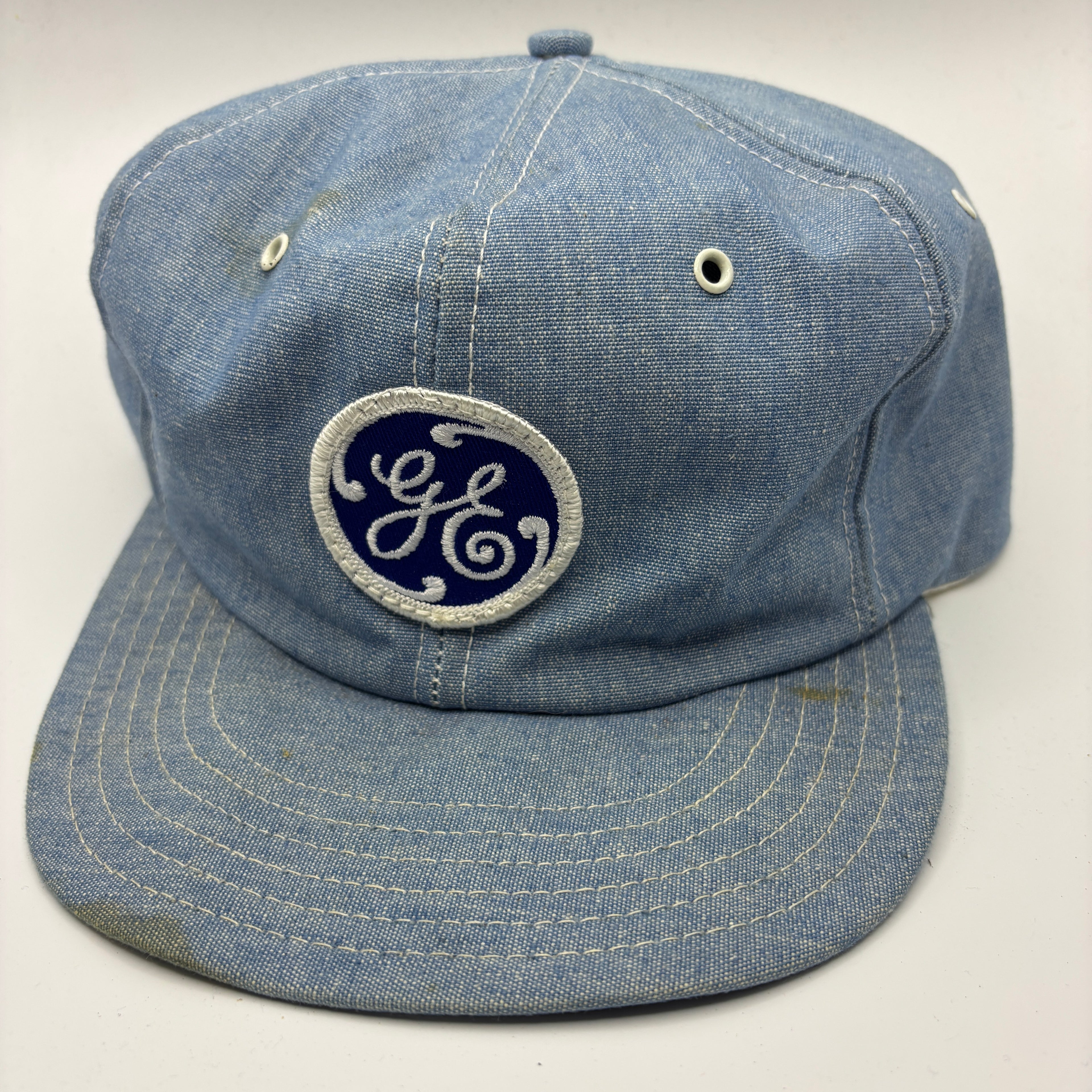 Vintage Denim GE Electric Horizon 80's Patch Snapback Hat