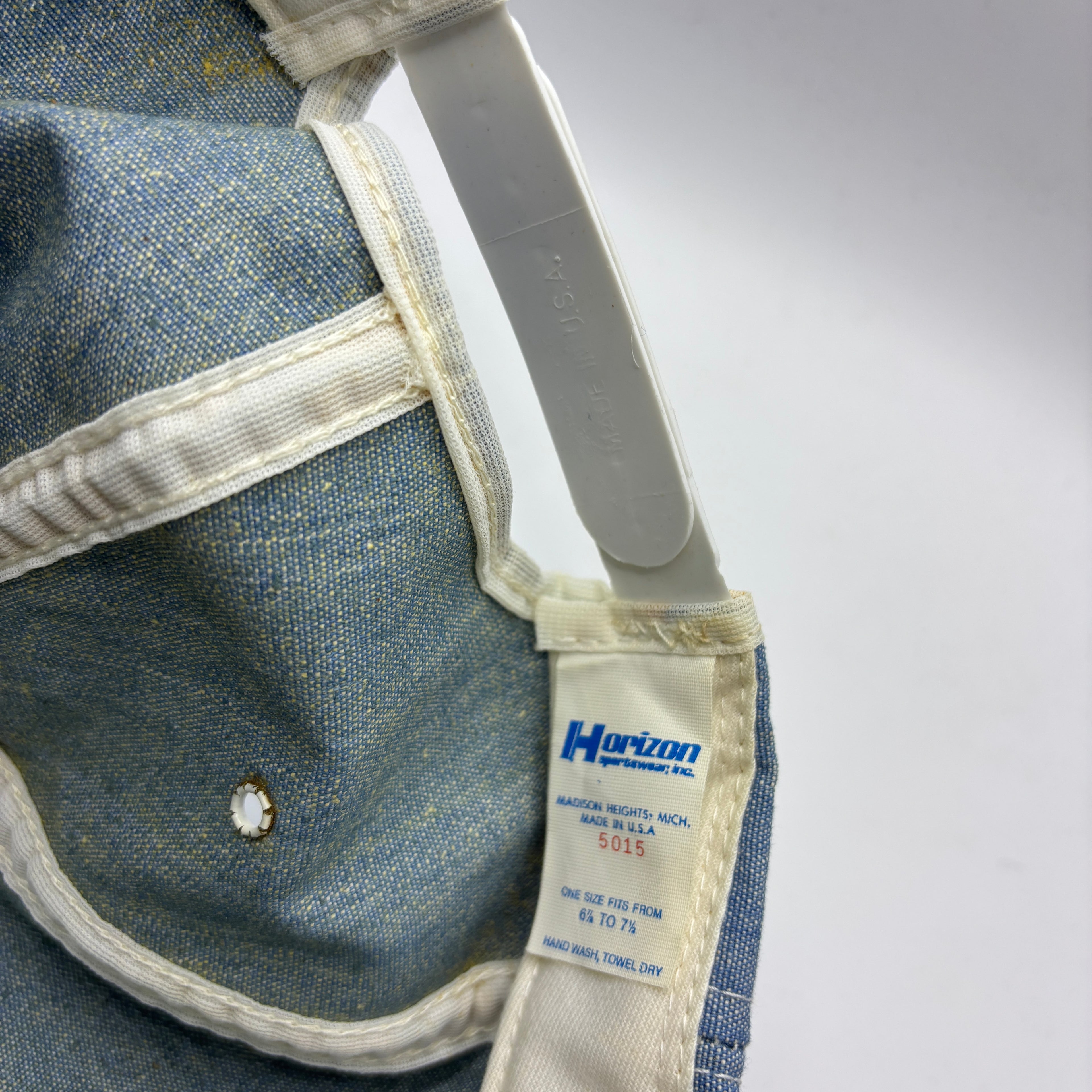 Vintage Denim GE Electric Horizon 80's Patch Snapback Hat