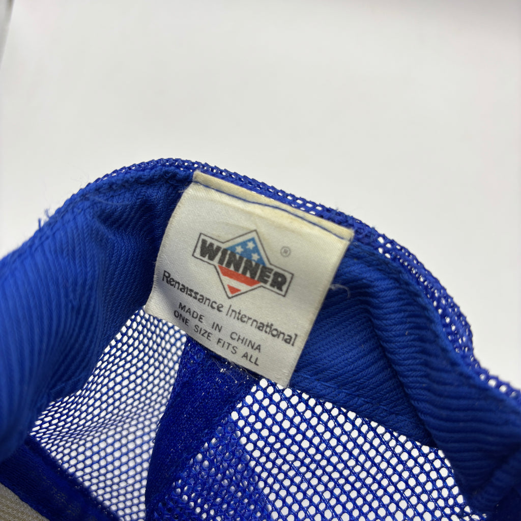 Vintage Pappy's 76 Gas Station Eckerty, IN Trucker Mesh Snapback Hat