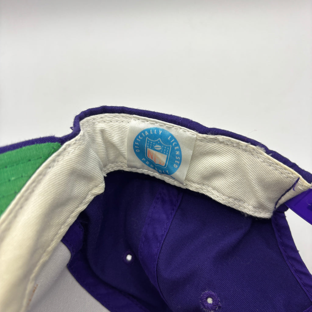 Vintage 90s Minnesota Vikings NFL Snapback Hat