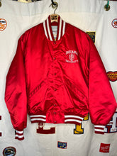 Load image into Gallery viewer, Vintage Indiana University IU Hoosiers Red Satin Jacket: Large
