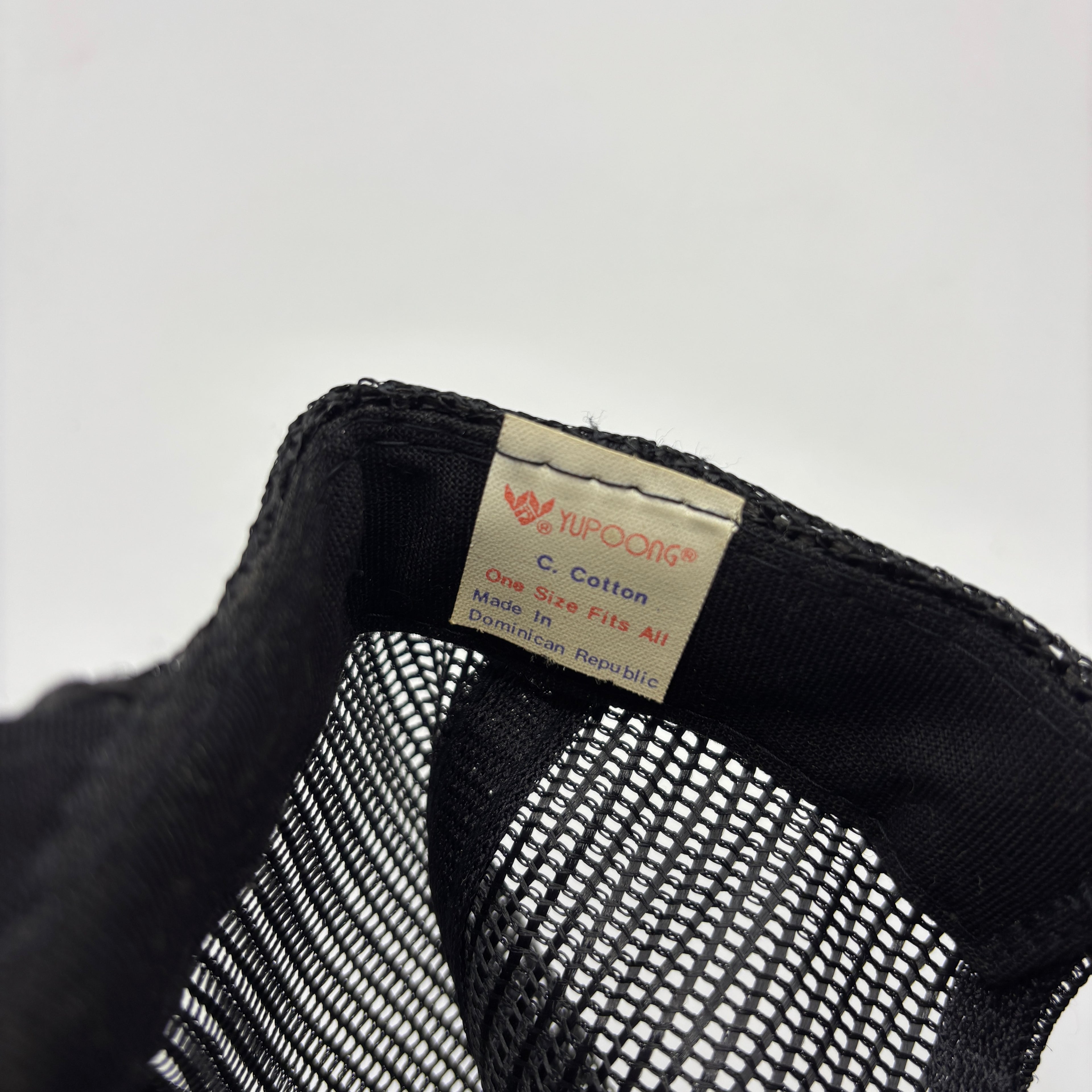 Vintage Miller Beer Racing Mesh Trucker Black Snapback Hat