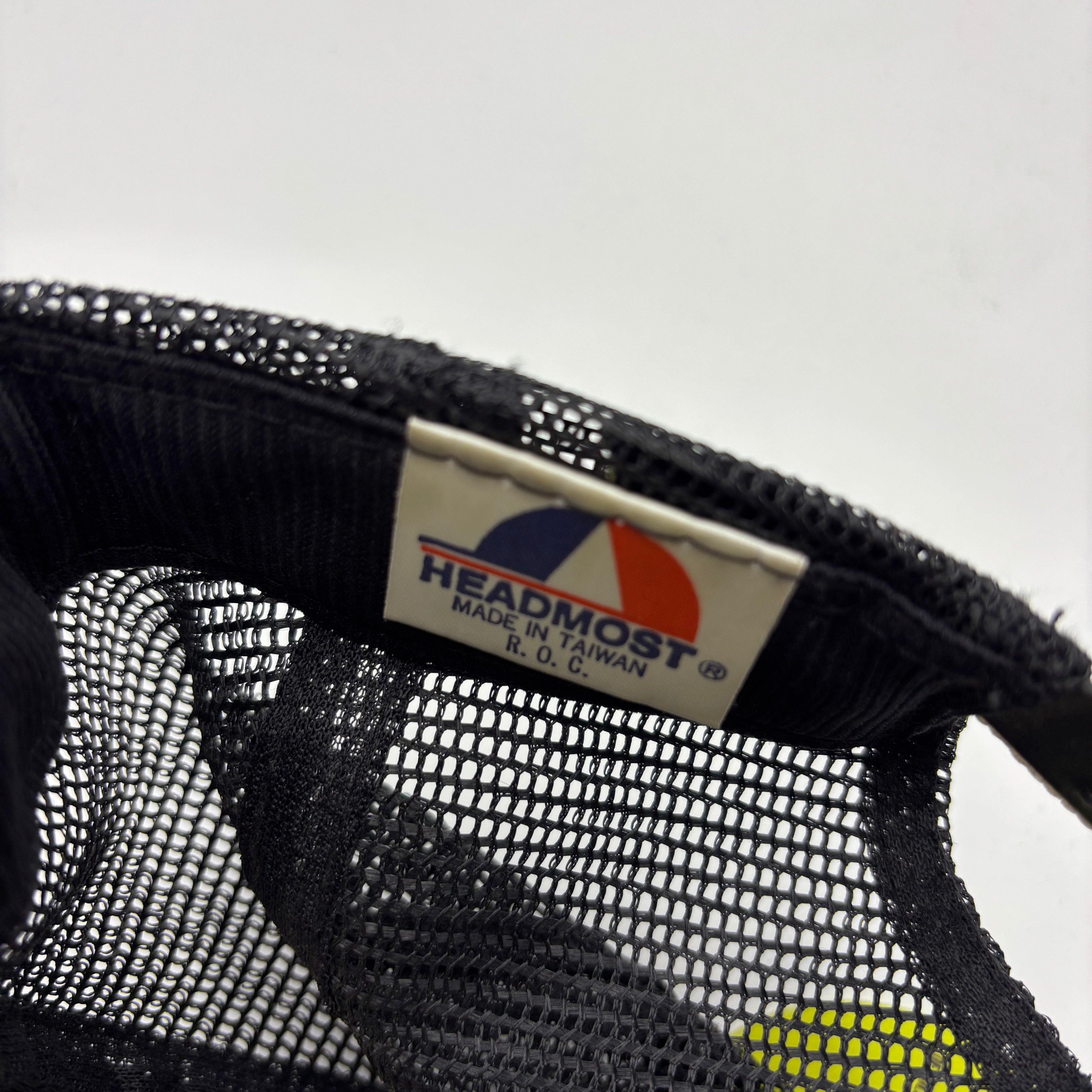 Vintage Major League Movie Promo Paramount Black Mesh Trucker Snapback Hat