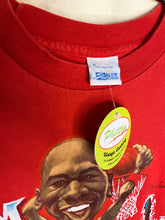 Load image into Gallery viewer, Vintage Michael Jordan CaricatureNBA Chicago Bulls 1990 Salem Red T-Shirt: Small
